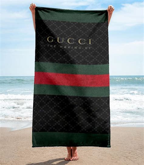 fake gucci beach towel|terry jacquard beach towel.